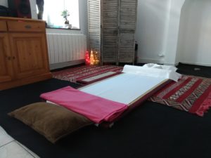 Shiatsu au sol